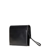 サンローラン クラッチバッグ セカンドバッグ ブラック レザー レディース SAINT LAURENT 【中古】